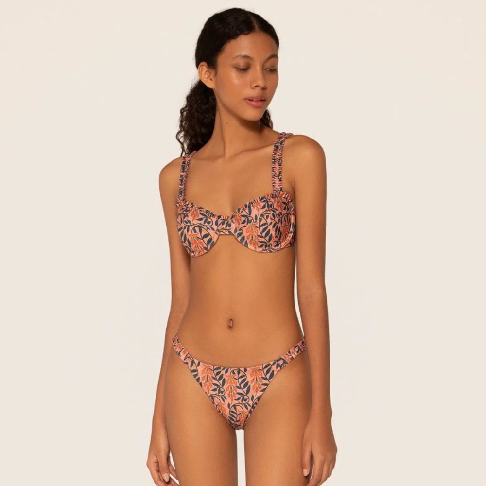 Agua by Agua Bendita Tropical Print Bikini